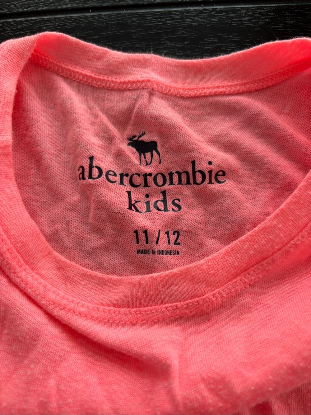 abercrombie kids Coral Pink Ruffle Tank - Picture 2 of 2
